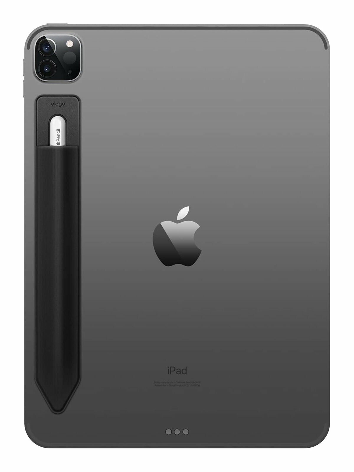Elago для Apple Pencil 1/2/USB-C держатель-чехол Silicone Holder Black