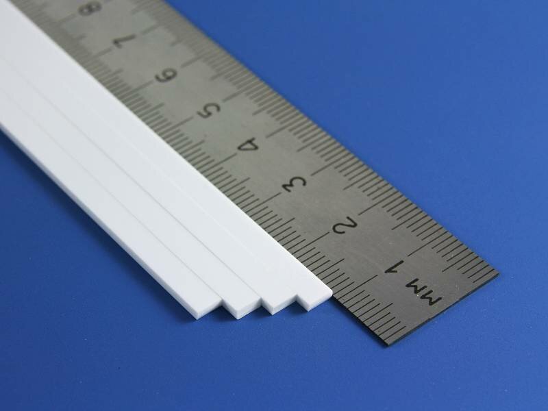 Полоска пластиковая 2.0х4.0 мм, 8 шт