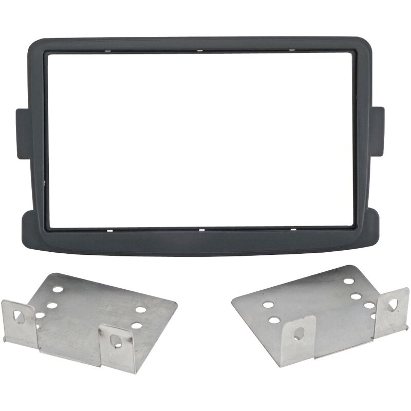 Переходная рамка Lada X-Ray 2015+ 2din (крепеж) 2 DIN / 173 x 98 mm / 178 x 102 mm
