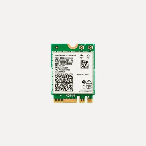 Изображение товара Адаптер беспроводных локальных сетей Intel Wi-Fi 6 AX200