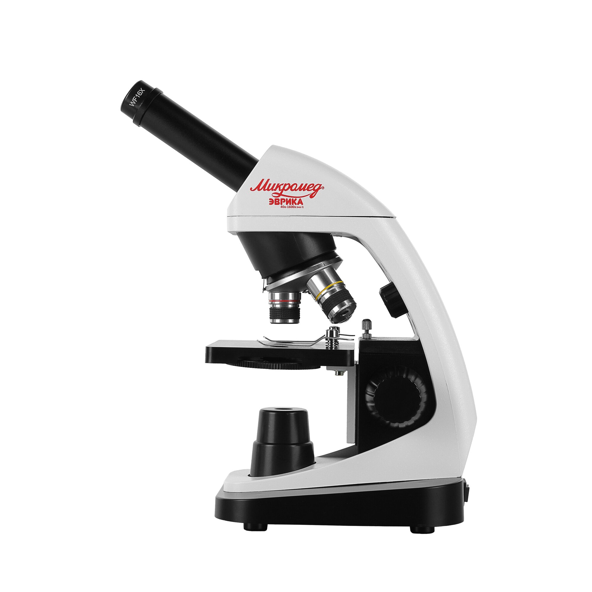 Микроскоп Школьный Эврика 40Х-1600Х (Вар. 3) — фото 1