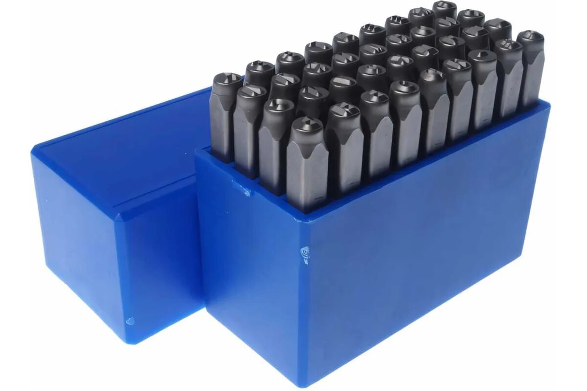 Буквенные клейма кириллица JTC 3 мм JTC-7250 - точные штампы для кириллических букв