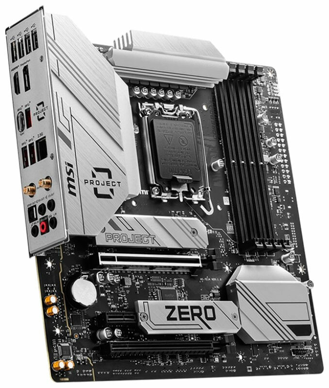 Материнская плата MSI B760M PROJECT ZERO (LGA1700, mATX) — фото 1