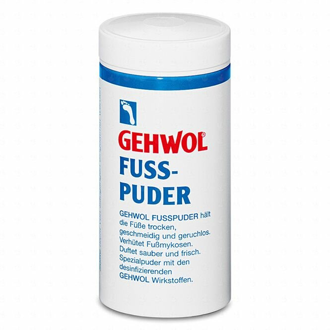 Пудра для ног от пота и запаха Fusst Poder GEHWOL смягчающая кожу 100 г
