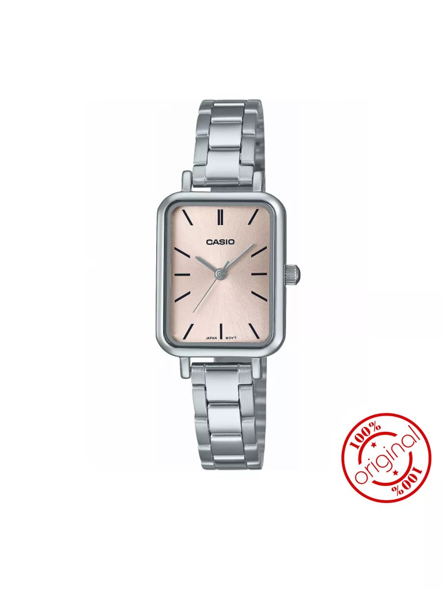 Наручные часы CASIO Collection, серебристый/розовый