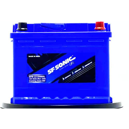 Автомобильный аккумулятор EXIDE SF SONIC EFB 6СТ-60 Ah обратная полярность