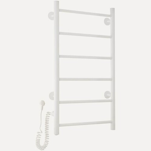 Изображение товара Полотенцесушитель электрический Domoterm Аврора белый DMT 109-6 40х80 БЕЛ EK L