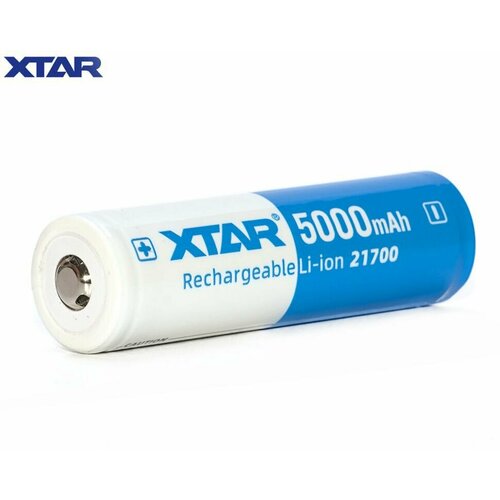 Аккумулятор Li-ion XTAR 21700 3, 6 В емкостью 5000 mAh (Ток 25 Ампер)