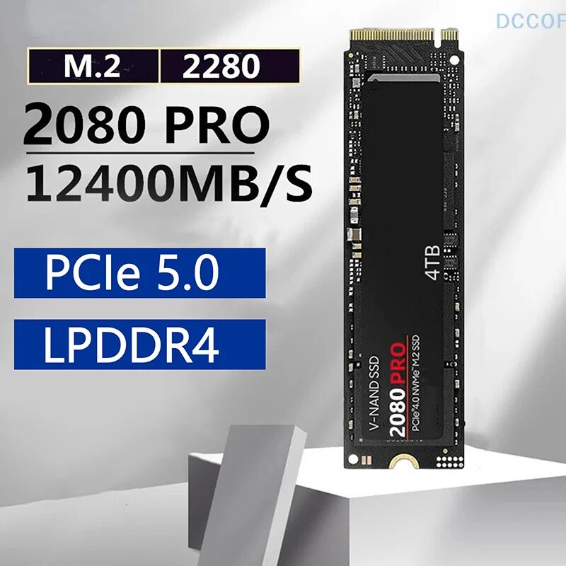 SD&HI 4 ТБ M.2 NVMe SSD для ПК — фото 1