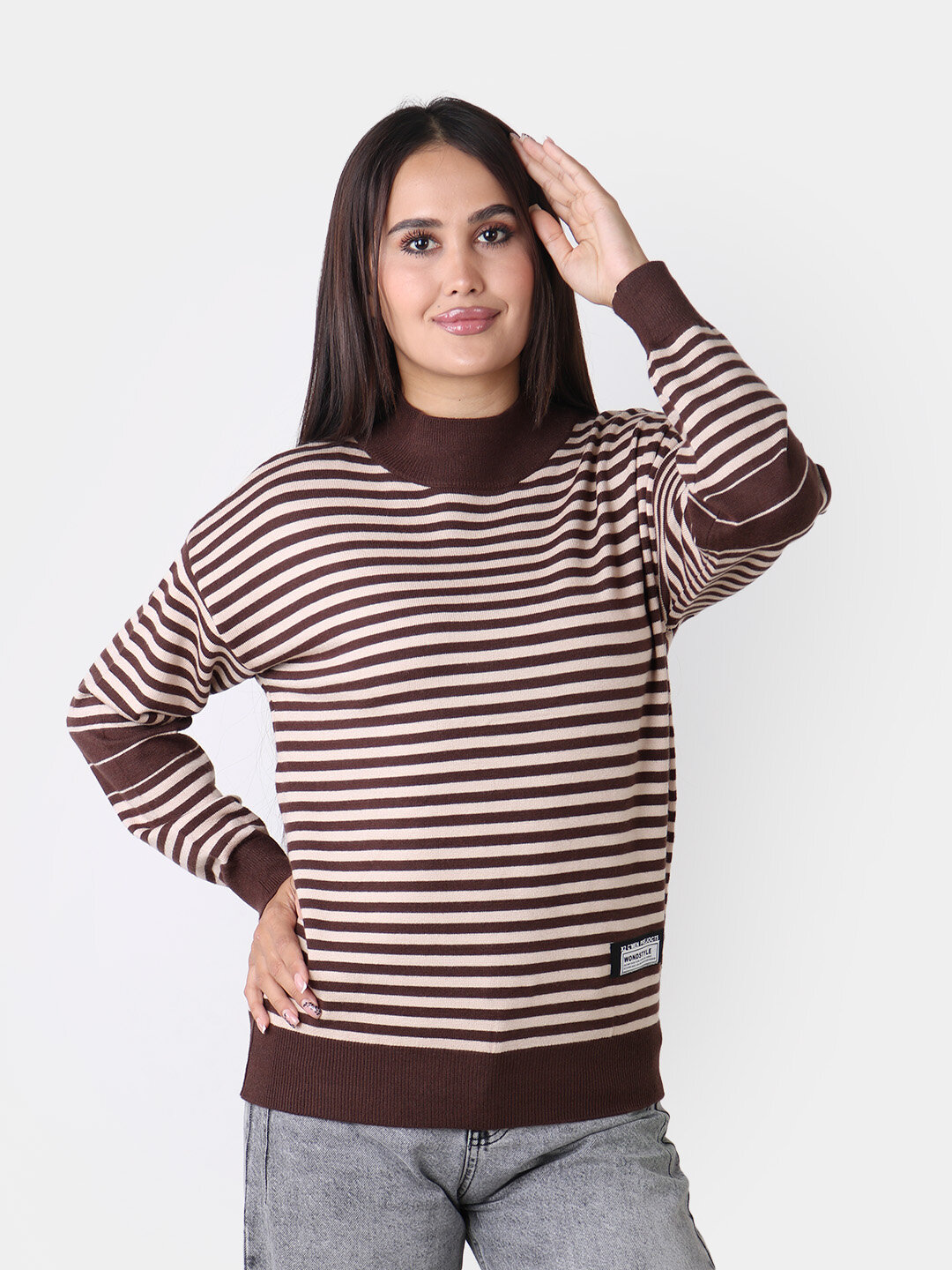 Свитер размер One Size, , Шоколадный — фото 1