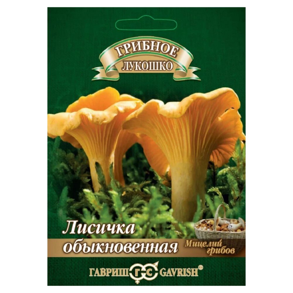 Лисички на зерновом субстрате 15 мл