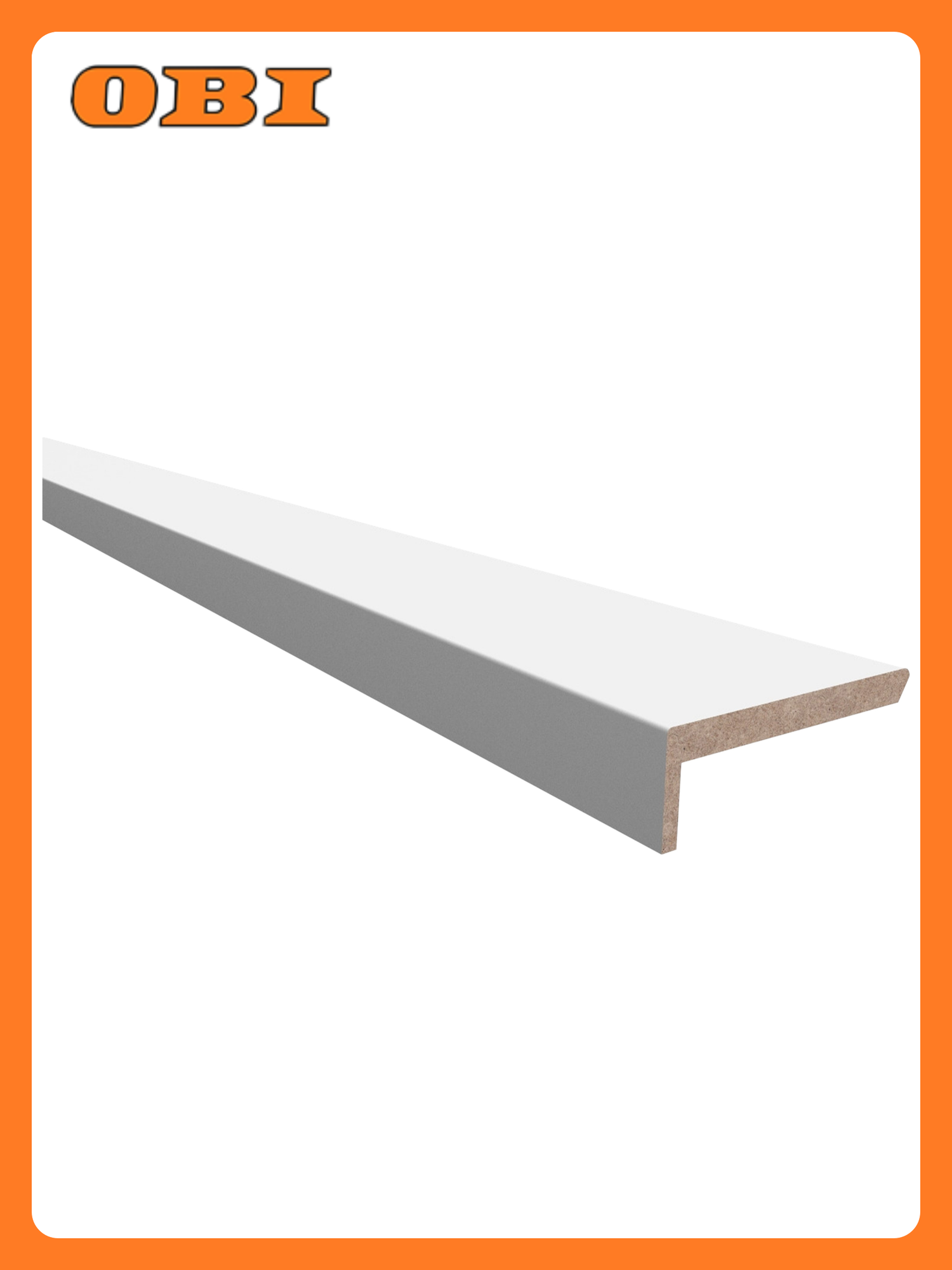 Дверной наличник Честер Порта телескопический Белый 70х2150 мм 1 шт