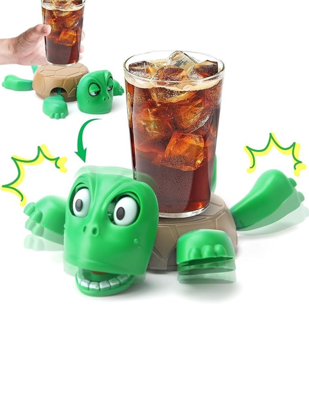 Подстаканник черепаха в тренде для употребления под вашим стаканом