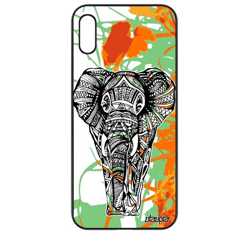 фото Чехол на мобильный honor 8a, "слон" древний африканский utaupia