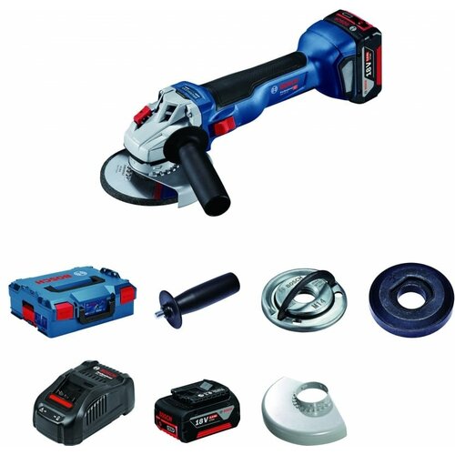 Аккумуляторная угловая шлифмашина Bosch GWS 18V-10 06019J4004 6589000₽