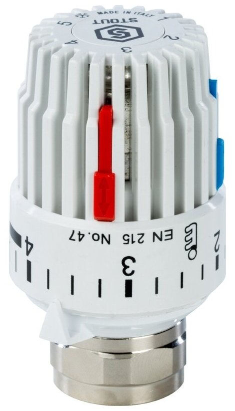 Термостатическая головка Stout газовая M30x1,5 (арт. SHT-0001-003015)