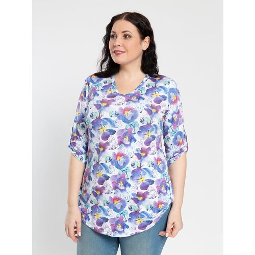 фото Футболка magic lady, размер 50, фиолетовый