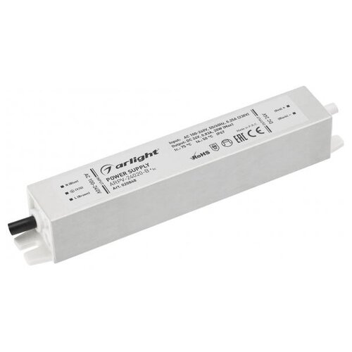 фото Блок питания arpv-24020-b (24v, 0.8a, 20w) (arl, ip67 металл) arlight