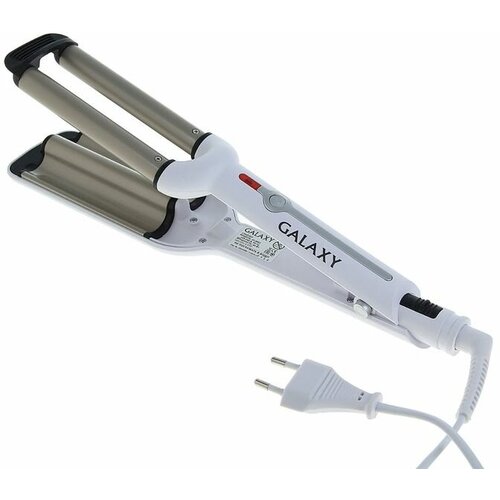 Плойка Galaxy GL 4602 60 Вт керамическое покрытие d16 мм 200С белая 253800₽