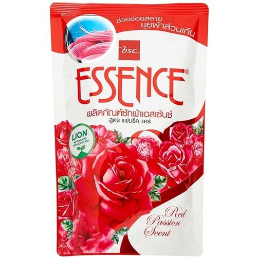 Lion Essence Red Passion Гель для стирки белья с кондиционером Сладкие цветы 400 мл запаска