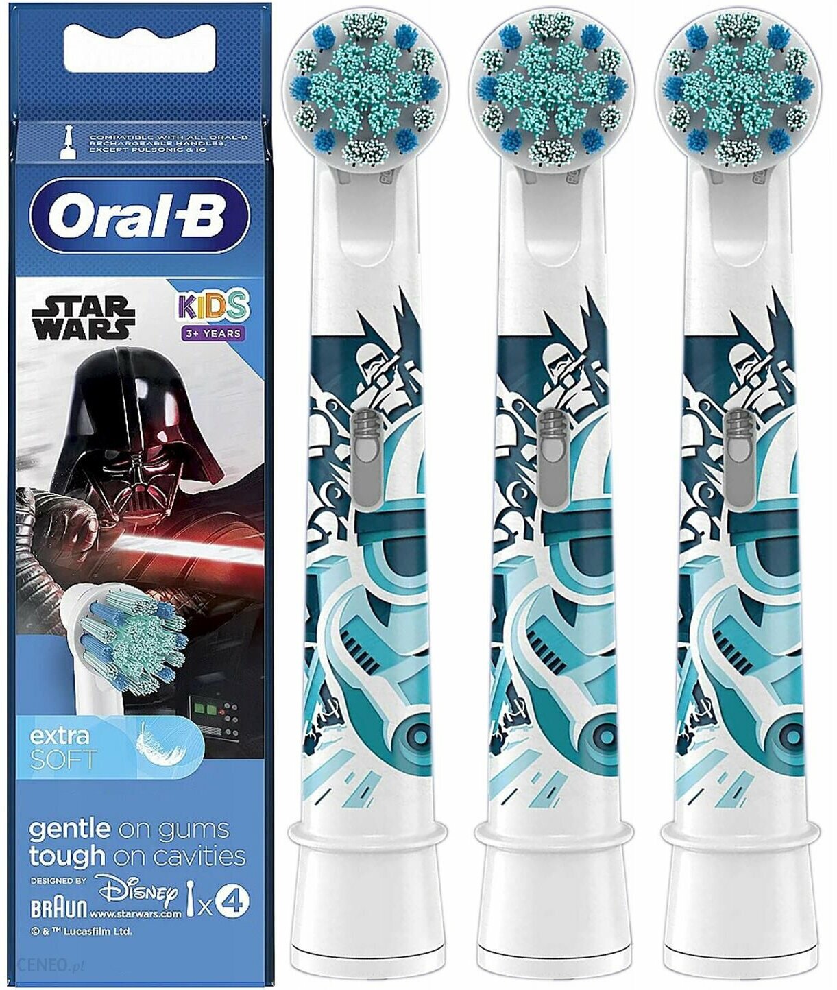 Насадки для зубных щеток Oral-B EB10S Star Wars Звёздные войны 3 шт - фотография № 5