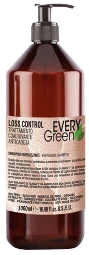 Dikson шампунь EveryGreen Loss Control Energizzante