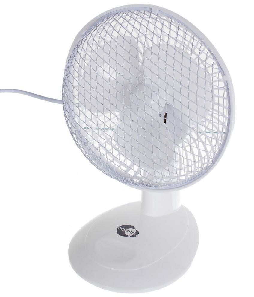 Вентилятор настольный Мое 2-х скоростной (30 Вт D23 см) цвет белый - фотография № 4
