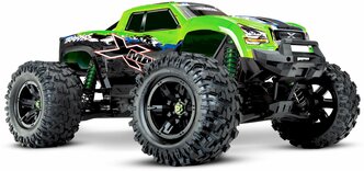 Монстр-трак Traxxas X-Maxx 4x4 8S TSM 77086-4, 1:5, 75.8 см, зеленый