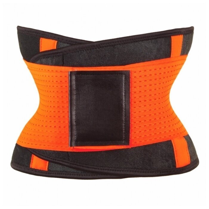 Пояс для похудения Hot Shapers Hot Belt Power XL оранжевый/черный. 