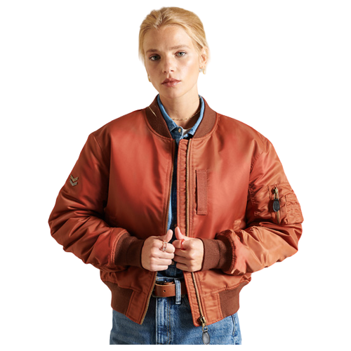 Повседневная куртка, SuperDry, артикул: W5010916A, Цвет 11M Burnt Orange, Размер 16