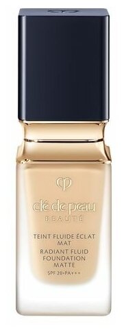 CLE DE PEAU BEAUTE Тональный флюид с эффектом матового покрытия Radiant Fluid Foundation Matte (BF20)