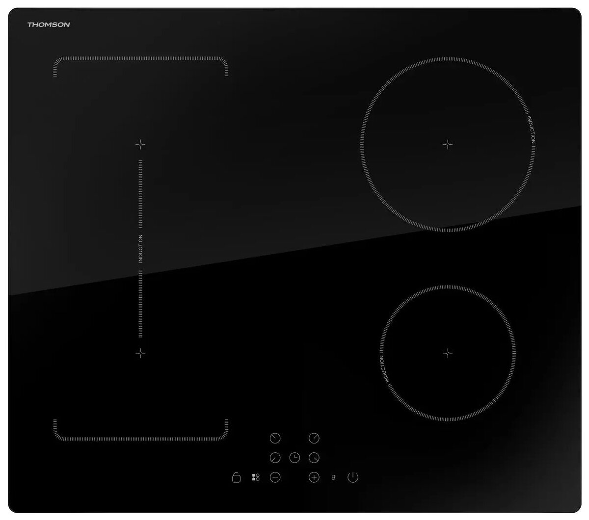 Индукционная варочная панель Thomson HI20-4E07, черный - фотография № 1