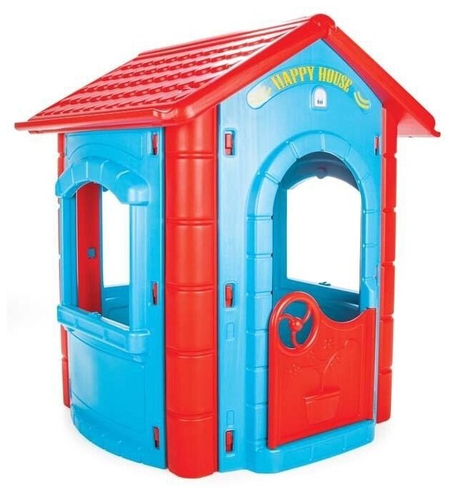 Детский игровой дом Pilsan Happy House Blue/ Голубой