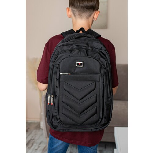 фото Рюкзак повседневный черный mbk