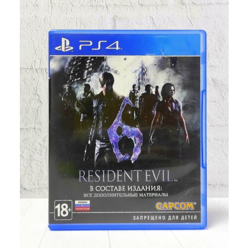 PS4 Resident Evil 6 русские субтитры 2750₽