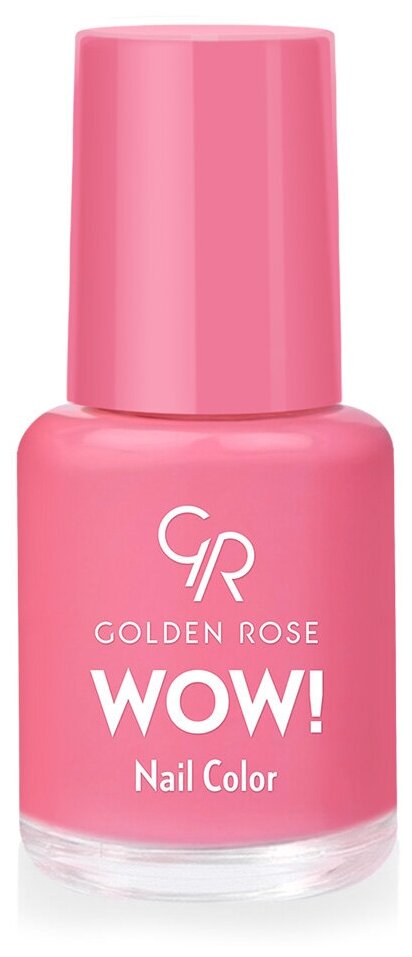 Лак для ногтей Golden Rose Wow 019, 6 мл