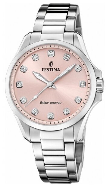 Наручные часы FESTINA Solaris, розовый, серебряный