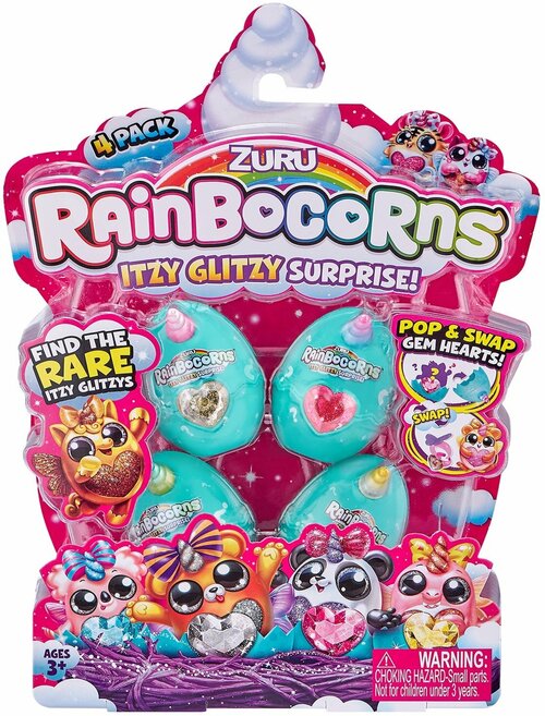 Игрушка Zuru Rainbocorns S001 в яйце в непрозрачной упаковке (Сюрприз) 9208-S001