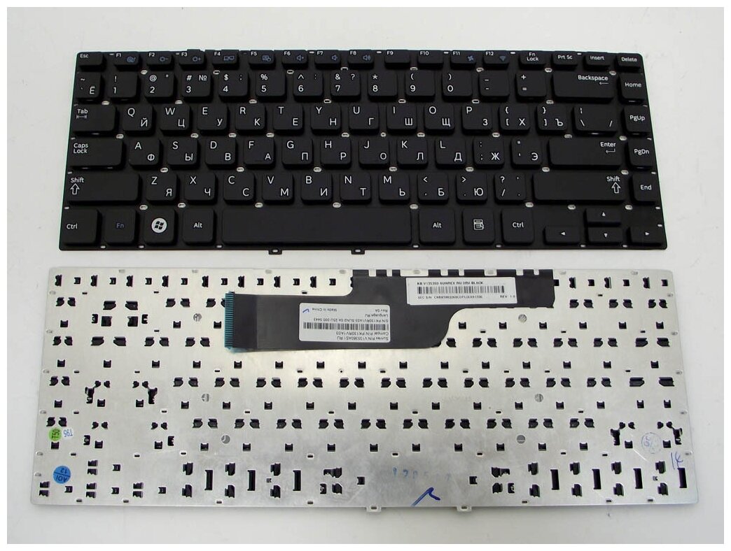 Клавиатура для ноутбука Samsung NP350V4C NP355V4C черная