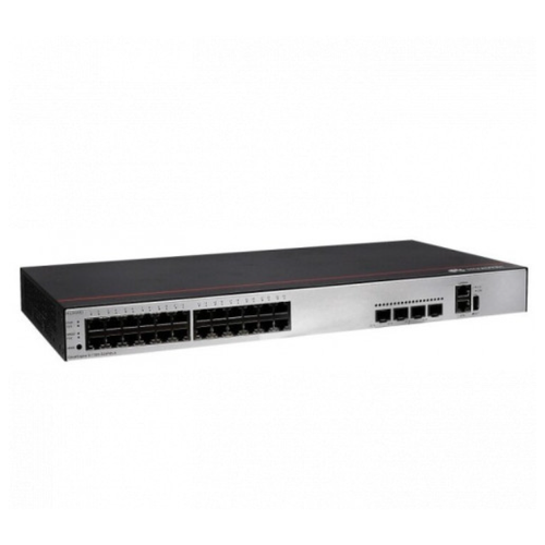 Коммутатор Huawei S1730S-S24P4S-A1 (24*10/100/1000BASE-T ports, 4*GE SFP ports, PoE+, AC power)