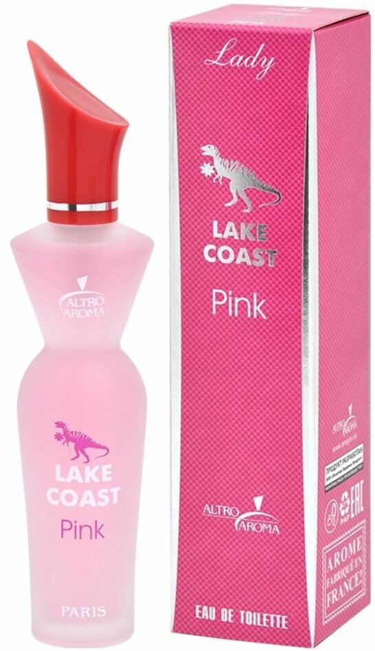 Туалетная вода женская Alain Aregon Lady Lake Coast Pink цветочная 50 мл