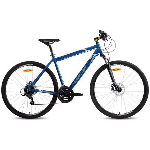 Велосипед Merida CROSSWAY 10 (2022) (ML(52cm), Blue/WhiteGray)