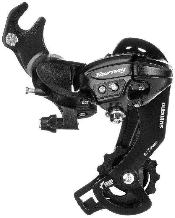 Переключатель скоростей велосипедный задний Shimano TY-300-B 6/7-скоростей крепление на ось ARDTY300B