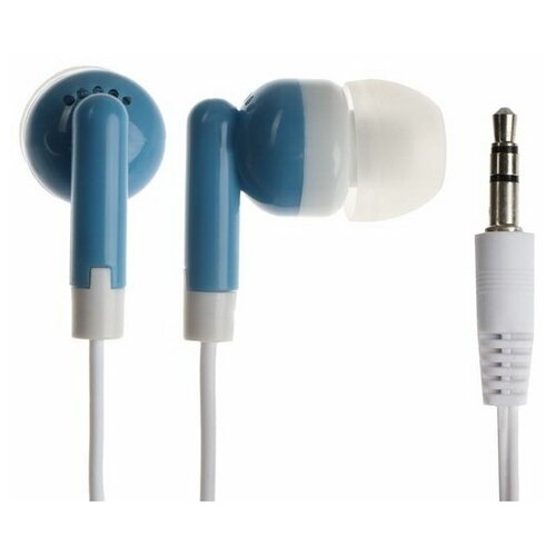 Наушники Simple EPO104 вакуумные 92 дБ 32 Ом 35 мм 095 м синие 3 шт 51900₽