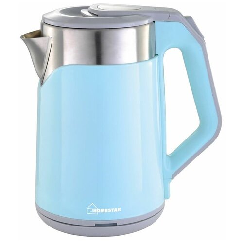 Чайник электрический 18л Homestar HS-1019 стальной голубой 285700₽