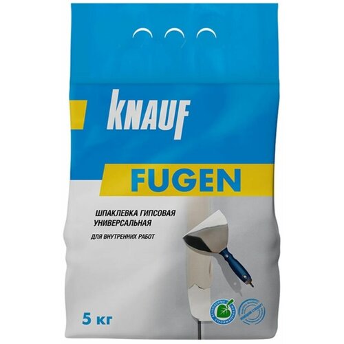 Шпаклевка гипсовая Фуген 5 кг шпаклёвка гипсовая knauf фуген 5 кг