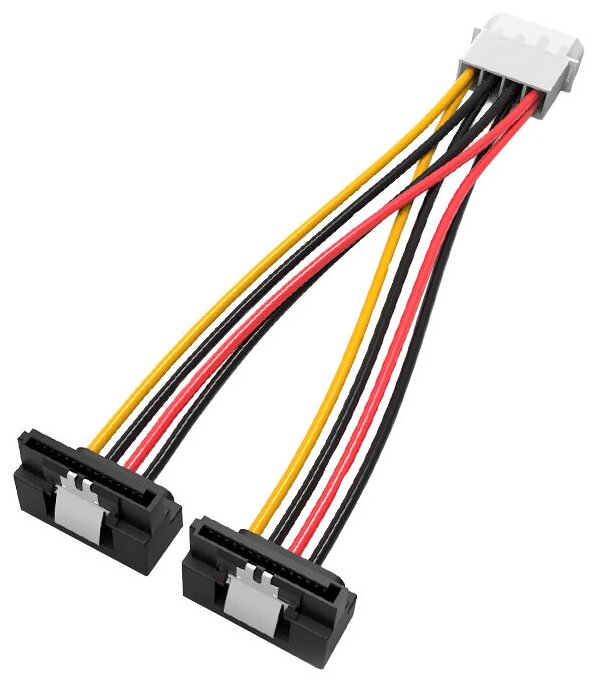 Разветвитель Vention Molex 4 pin - 2xSATA 15 pin (KDCBB)