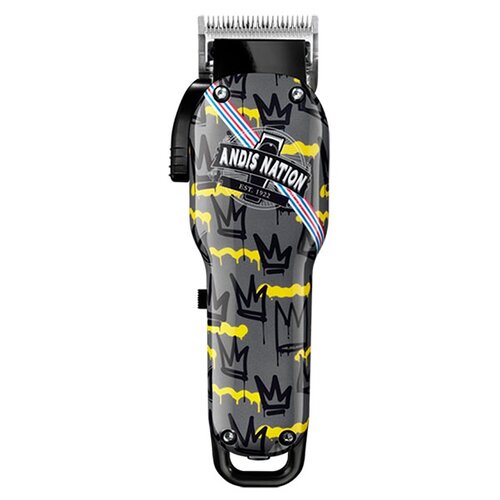 Машинка для стрижки Andis LCL Fade Nation, grey машинка для стрижки andis uspro fade li nation clipper lcl 73100 5 насадок чёрная