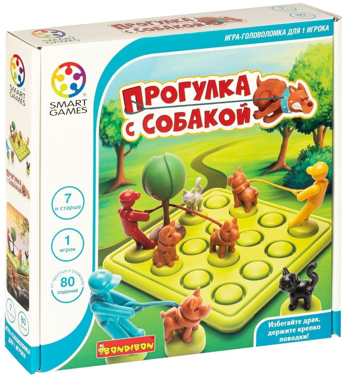 Логическая игра Bondibon Прогулка с собакой, арт. SG 427 RU.