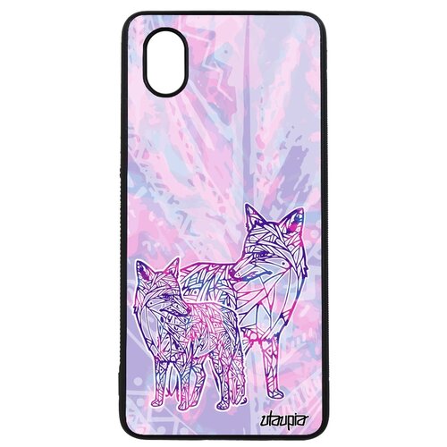 фото Чехол для мобильного galaxy a01, "лиса" лисенок коварная utaupia